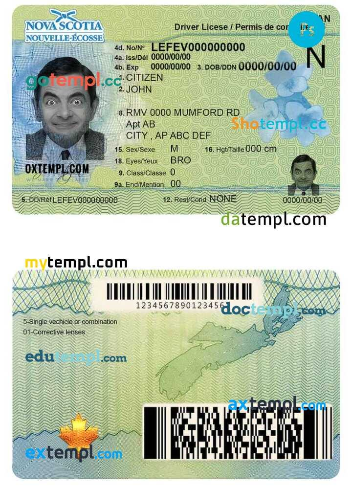 NS Driver's License