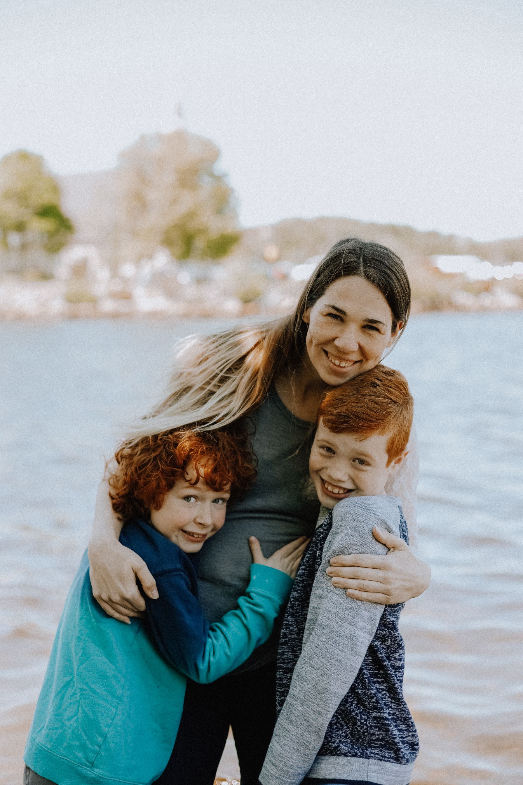Kerri and her boys